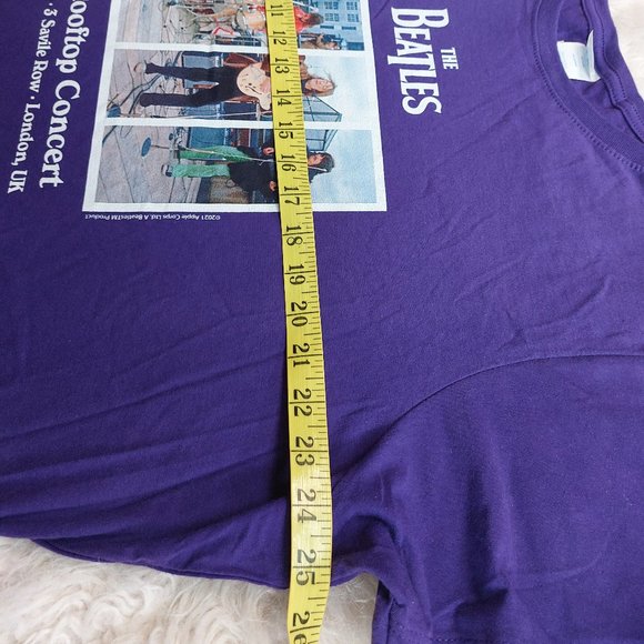 Port & Company Women's Purple The Beatles Concert T-Shirt 3XL - Picture 4 of 10
